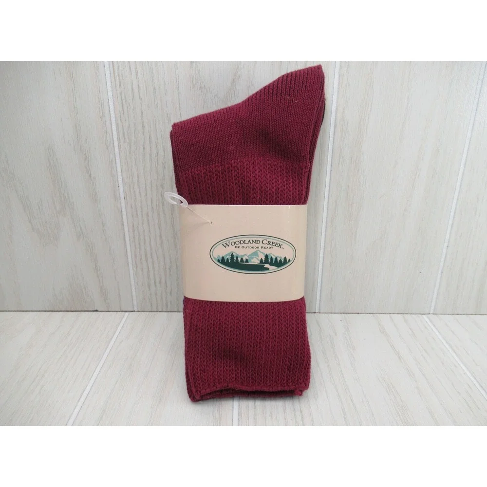 Woodland Creek 3 pack Thermal Socks Woman's purple black